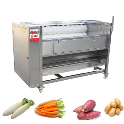 The Market Sales High and Popular Rolling Brush Cleaning Peeling Machine for Potato Taro