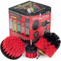 3 Pack Red Automatic Car Washing Brushes Car Wash Equipment Brush For Car