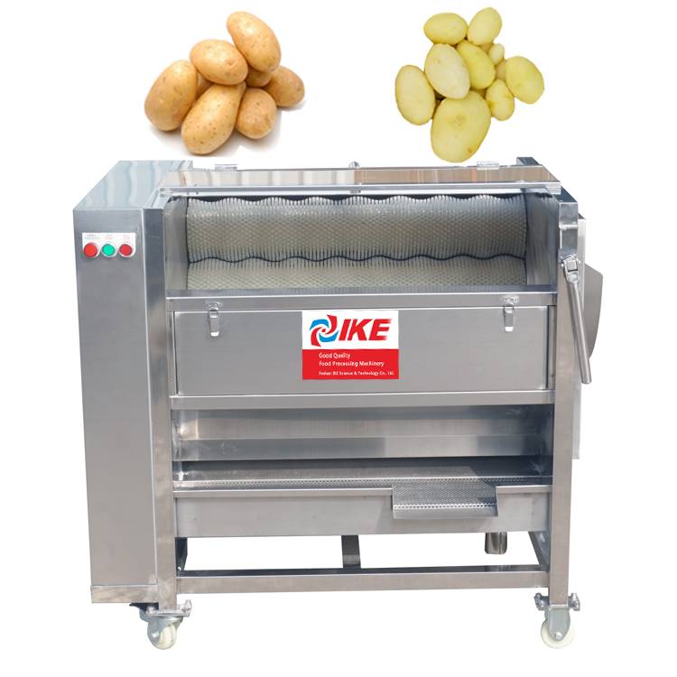 Potato Soft Brush Washing Polished Carrot Taro Stiff Bristle Brush Roll Peeling Cleaning Machine